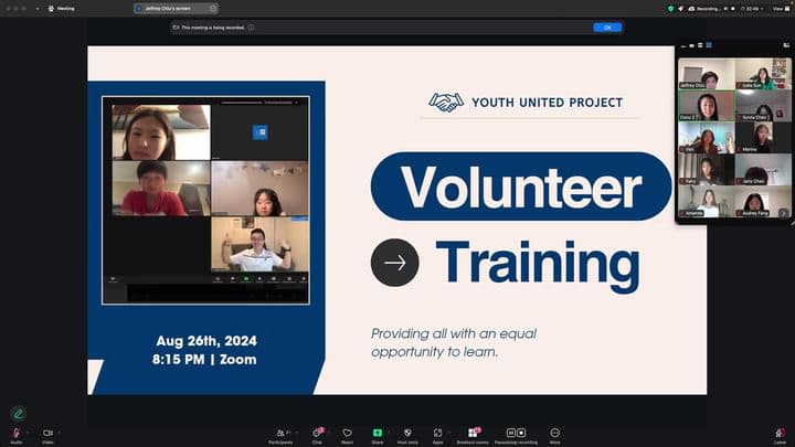 Volunteer Training